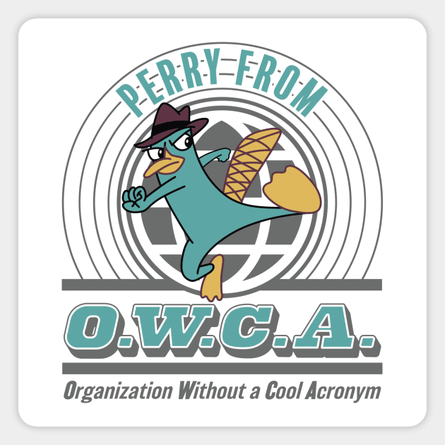 Perry from OWCA Magnet by jepegdesign